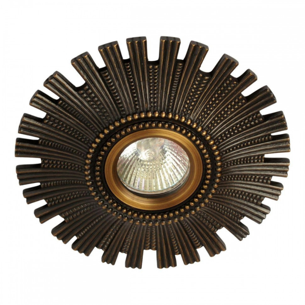 Встраиваемый поворотный светильник Abrasax 5022-BL, цвет бронза - фото 1