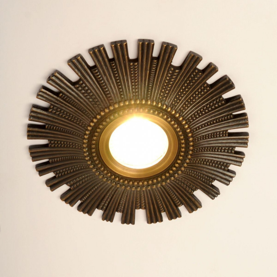 Встраиваемый поворотный светильник Abrasax 5022-BL, цвет бронза - фото 3