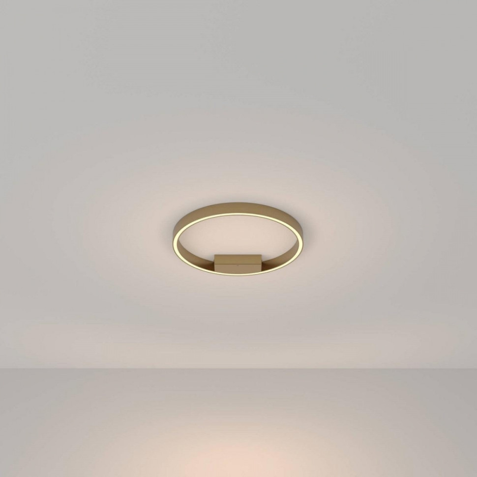 Потолочный светильник Maytoni Rim MOD058CL-L25BS3K, цвет латунь - фото 1
