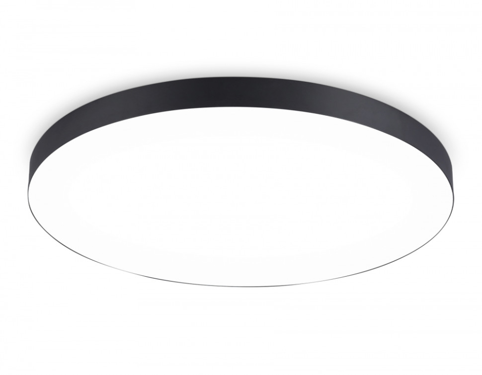 Потолочный светодиодный светильник Ambrella light ORBITAL Air AlumFV5542, цвет черный - фото 1