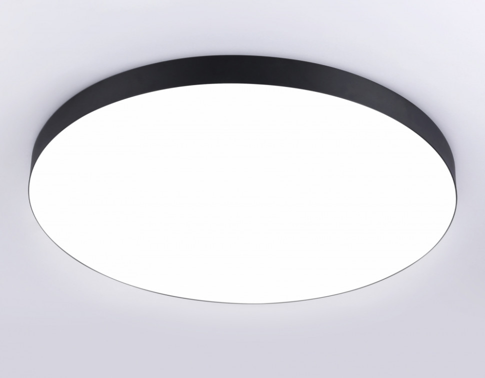 Потолочный светодиодный светильник Ambrella light ORBITAL Air AlumFV5542, цвет черный - фото 2