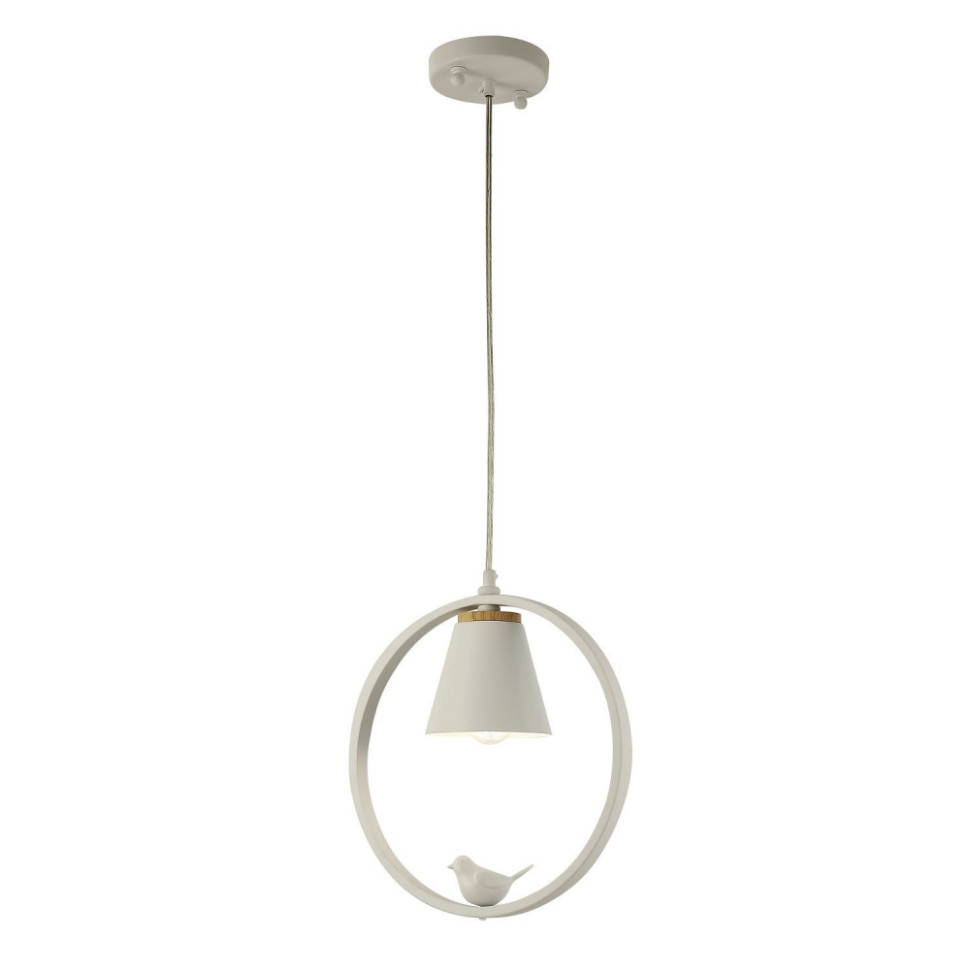 Светильник подвесной с лампочками, комплект от Lustrof. № 315197-617627, цвет матовый белый - фото 1