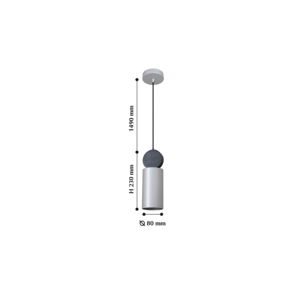2270-1P Подвесной светильник Favourite Otium, цвет серебряный - фото 2