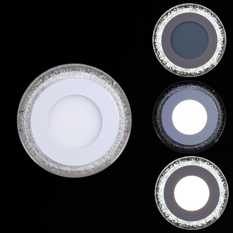 Светодиодная панель Reluce 34033-9.0-001QP LED3+3W WHITE (1389992), цвет белый