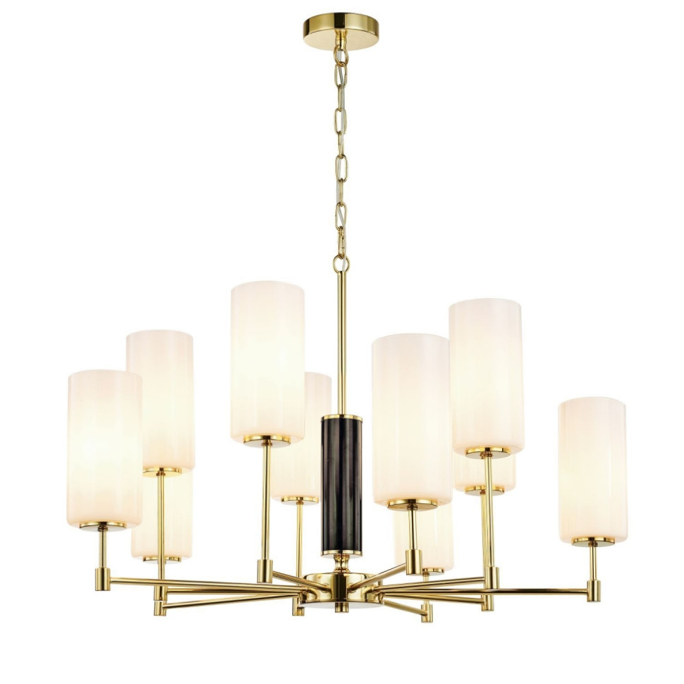Люстра с лампочками, подвесная, комплект от Lustrof. №286041-617361, цвет золото - фото 1