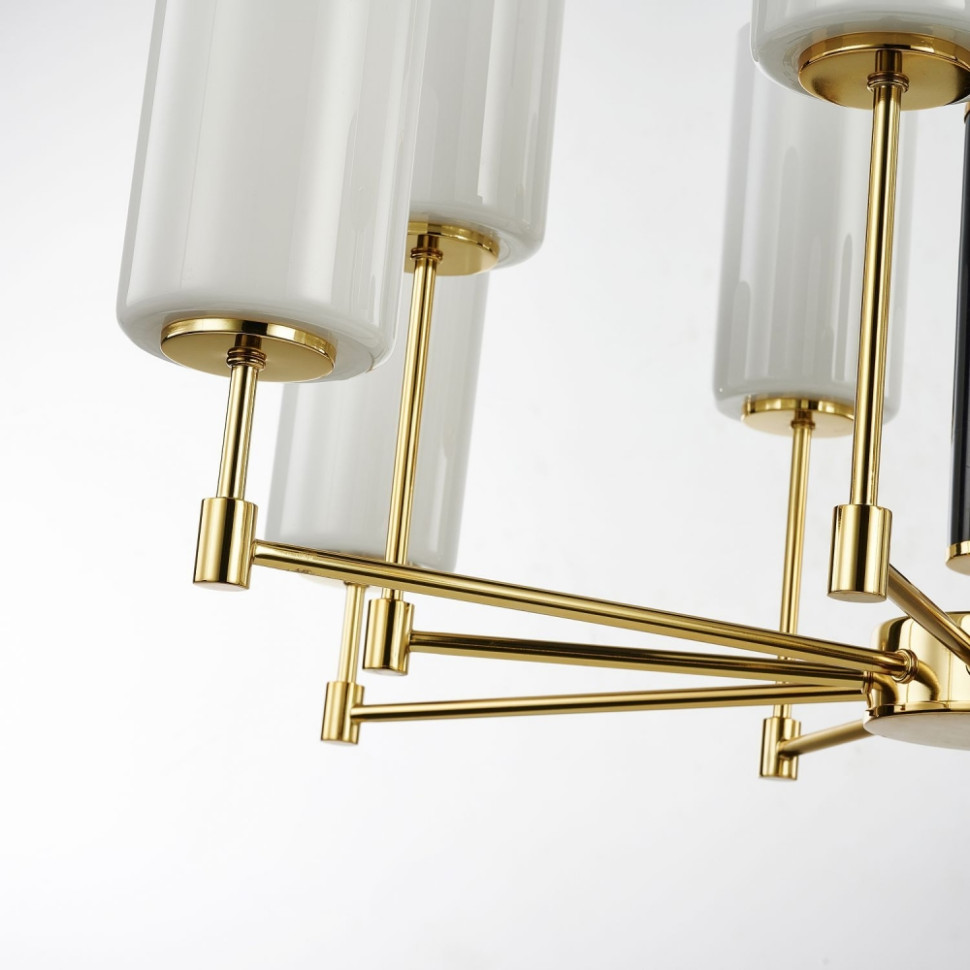 Люстра с лампочками, подвесная, комплект от Lustrof. №286041-617361, цвет золото - фото 2