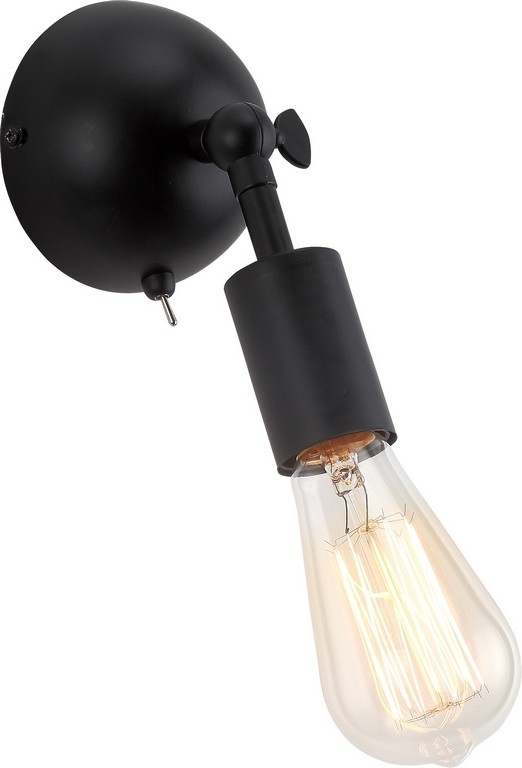 A9190AP-1BK Бра Arte Lamp, цвет черный - фото 1