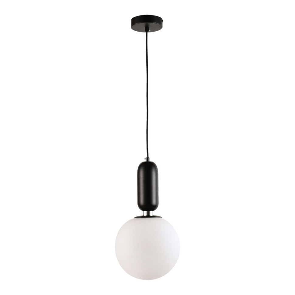 Подвесной светильник Lussole Loft Cleburne LSP-8590, цвет черный - фото 1