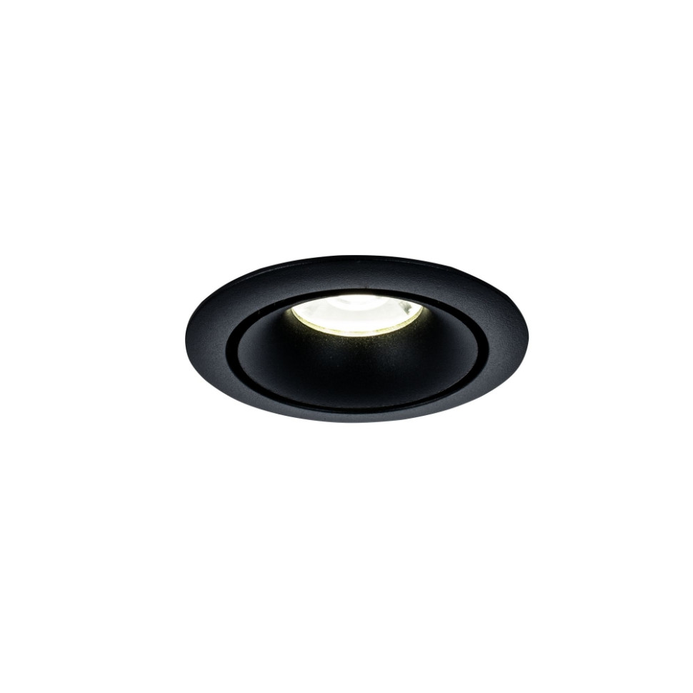 DL030-2-01B Встраиваемый светильник Maytoni Yin, цвет черный матовый - фото 1