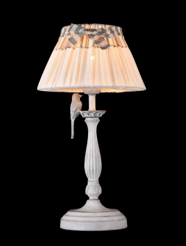 ARM013-11-W Настольная лампа Maytoni Bird декоративная накладка maytoni s35 tra004 21b