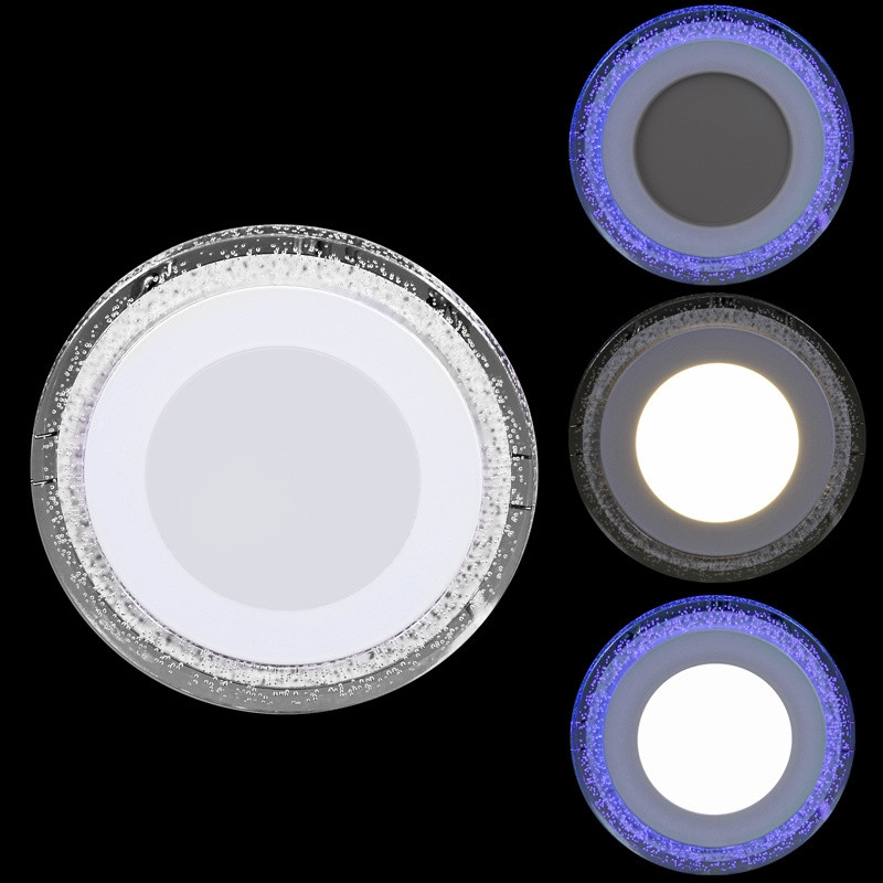 Светодиодная панель Reluce 34063-9.0-001QP LED6+3W BL (1389994), цвет белый