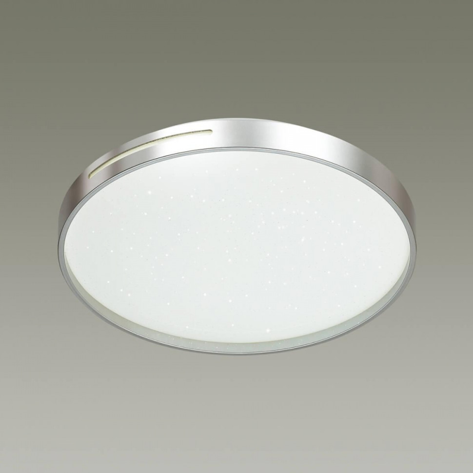 2076/DL Настенно-потолочный светодиодный светильник с пультом ДУ Sonex Geta Silver, цвет серебряный 2076/DL - фото 4
