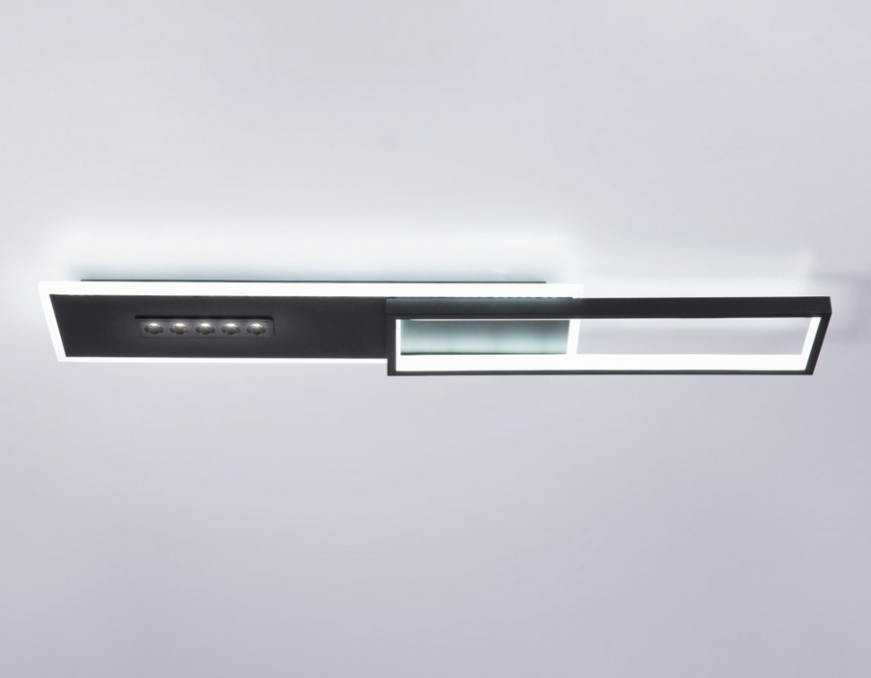 Потолочный светодиодный светильник Ambrella light COMFORT FL51454, цвет черный - фото 3