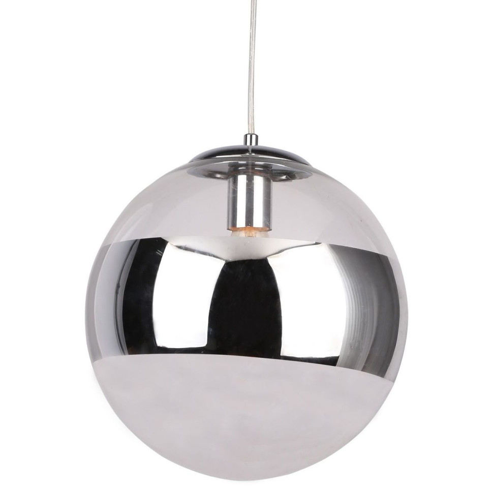 Светильник подвесной в наборе с 1 Led лампой. Комплект от Lustrof №94763-708067, цвет хром - фото 1