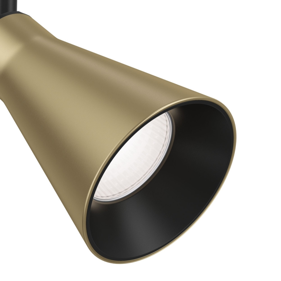 Однофазный светильник для трека Maytoni Track lamps TR022-1-GU10-MG, цвет матовое золото - фото 2