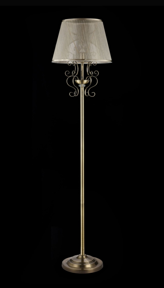 FR2405-FL-01-BZ Торшер Freya Driana (FR405-001-R), цвет античная бронза - фото 2