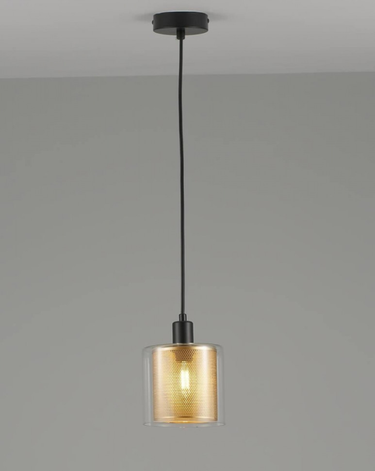 Подвесной светильник Moderli Brizzi V2870-1P, цвет черный - фото 2