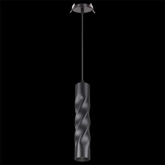 357902 Встраиваемый светодиодный подвесной светильник Novotech Arte, цвет черный - фото 2