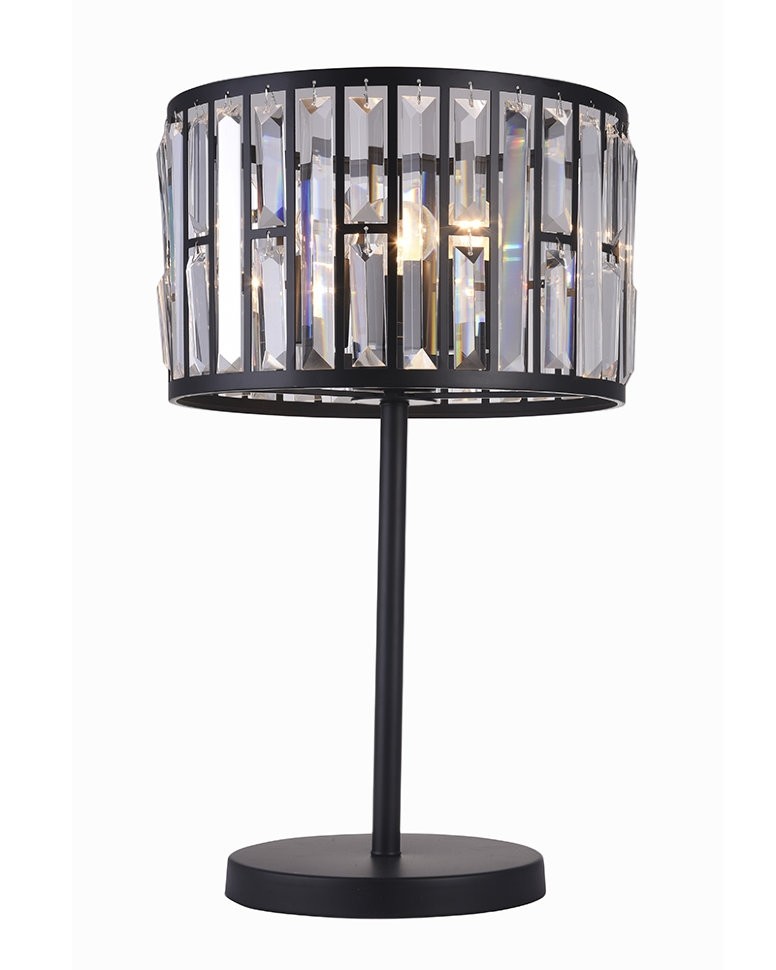 0003/3T-BK-CL Настольная лампа Lumien Hall Кароль, цвет черный 0003/3T-BK-CL - фото 1