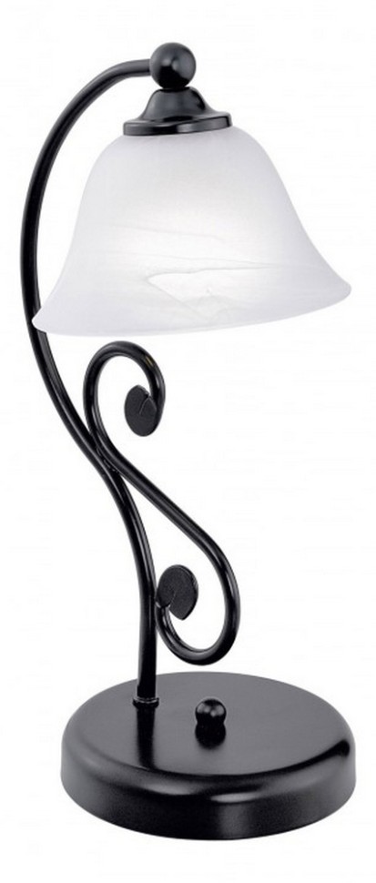 91007 Интерьерная настольная лампа Murcia, цвет черный - фото 1