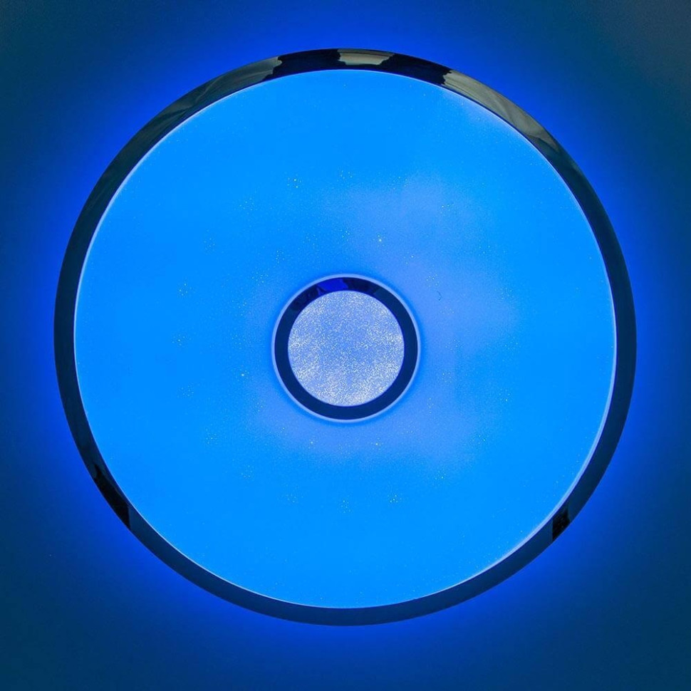 Светодиодный светильник с поддержкой ''Алиса'' и пультом Citilux Старлайт Смарт CL703A100G, цвет белый - фото 3