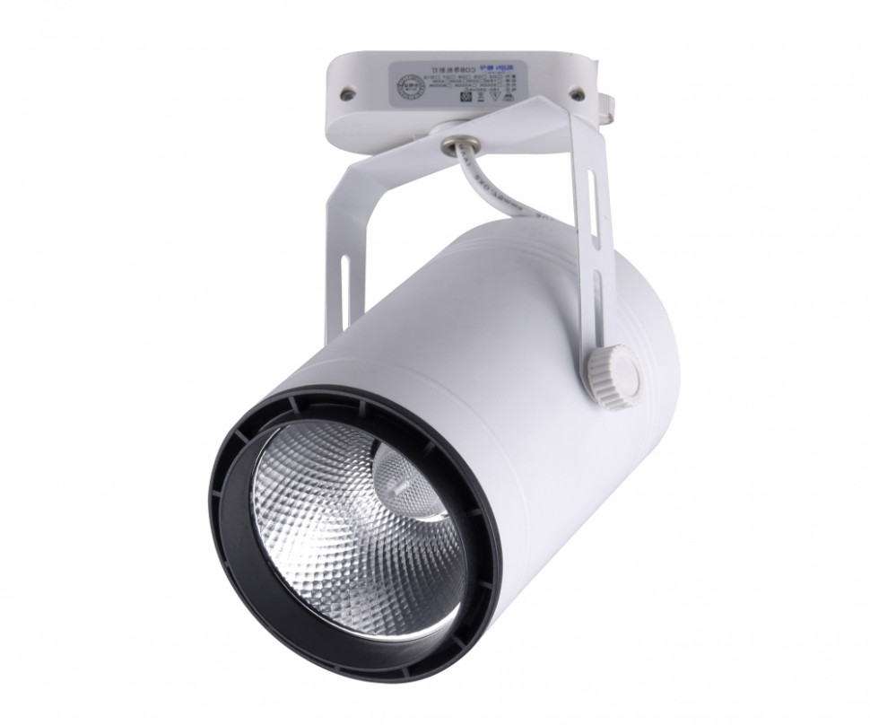 Однофазный LED светильник 30W 4000К для трека Kink Light 6483-3,01 (15273), цвет белый - фото 1