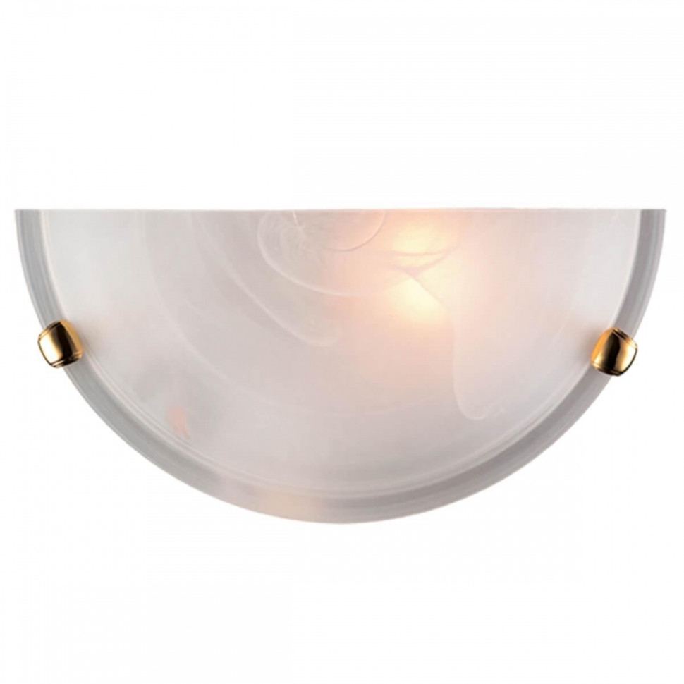 Настенный светильник Sonex Duna с лампочкой 053 золото+Lamps E27 P45, цвет белый 053 золото+Lamps E27 P45 - фото 2