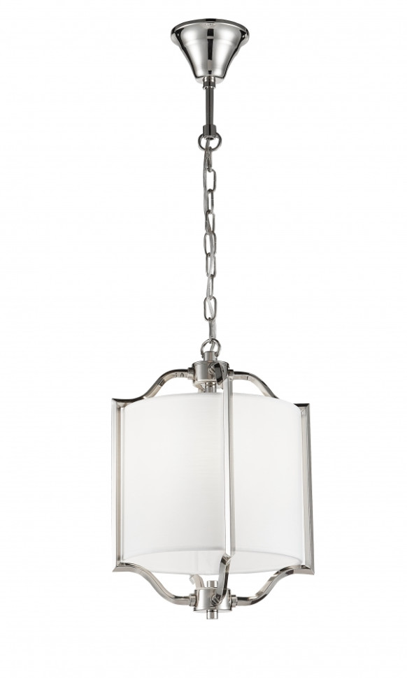 Подвесной светильник SIMPLE STORY 1036-1BPL, цвет глянцевый никель - фото 1