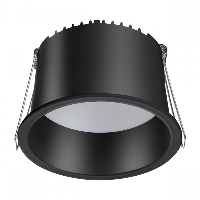 Встраиваемый светодиодный светильник Novotech Tran 358902, цвет черный - фото 1