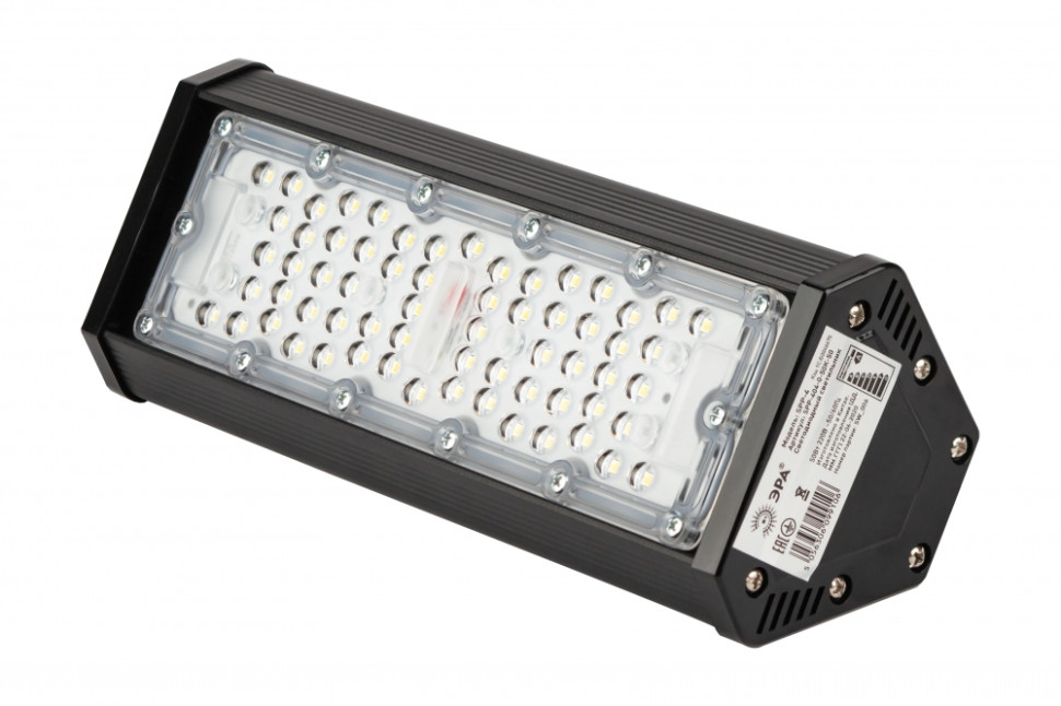 Светильник светодиодный высокомощный для склада Эра SPP-404-0-50K-050 (Б0046675) светодиодный светильник для склада ip67 1056x89x68 40 ватт pld 300