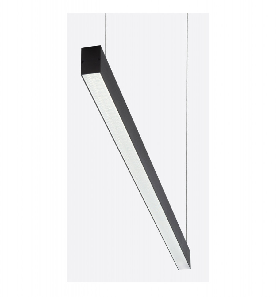 Линейный подвесной светильник Denkirs DK9204-BK, цвет черный - фото 3