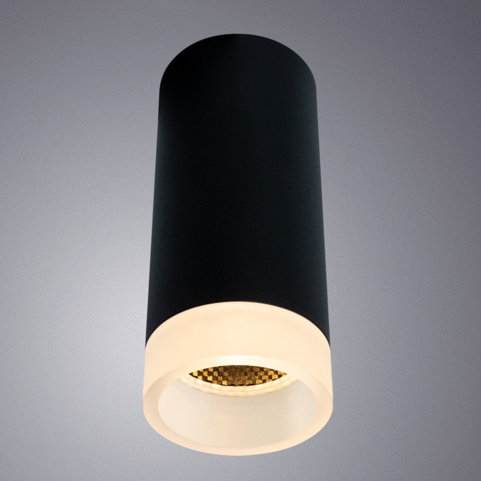 Накладной потолочный светильник Arte Lamp OGMA A5556PL-1BK, цвет черный - фото 2