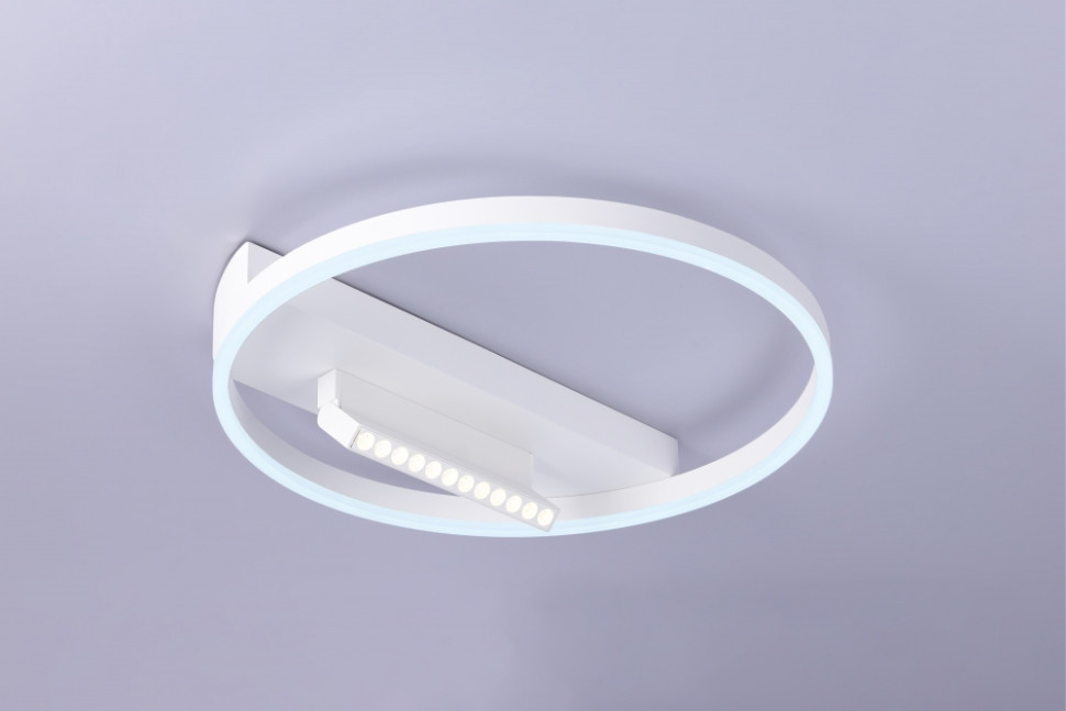 Потолочный светодиодный светильник с пультом ДУ Ambrella light COMFORT FL51457, цвет белый - фото 3