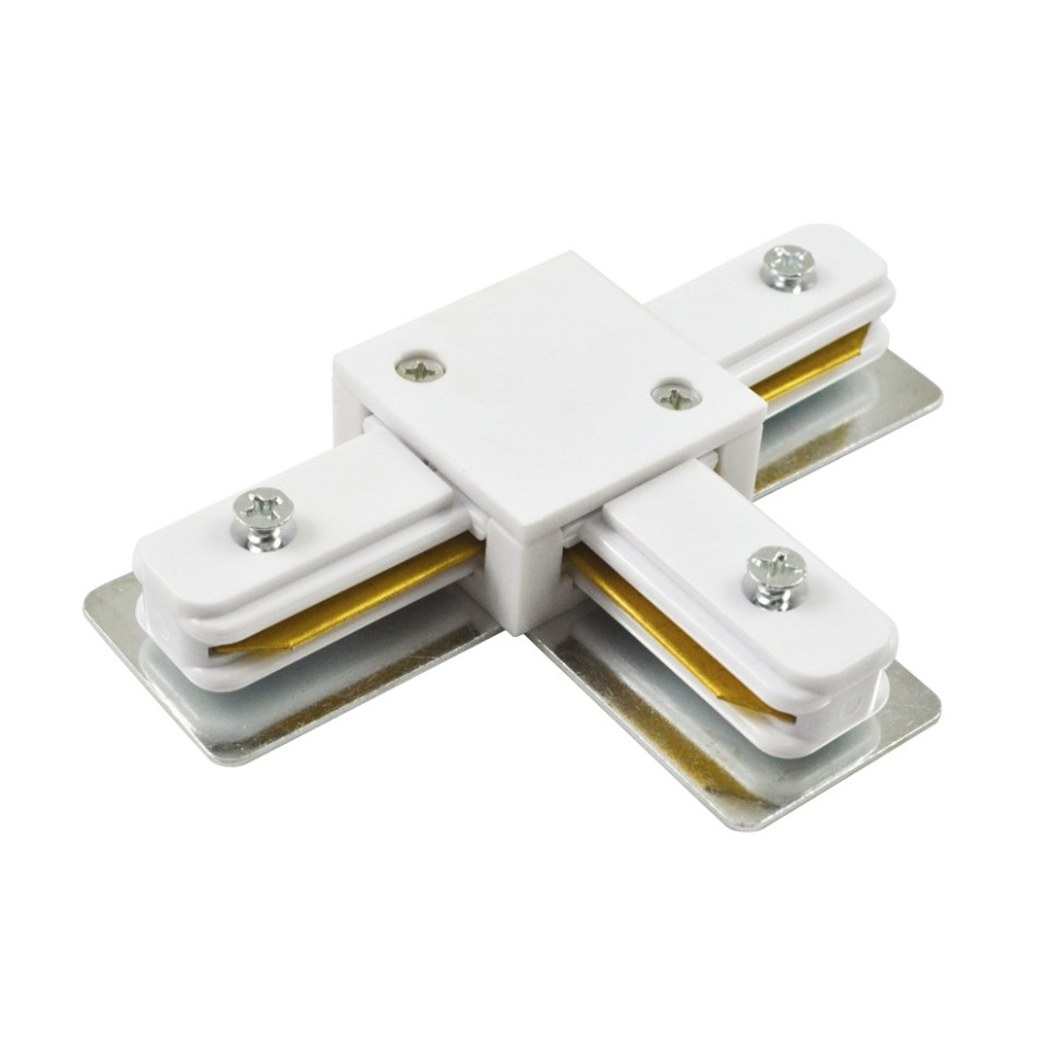 Коннектор для однофазного шинопровода Track Accessories Arte Lamp A140033 ввод питания arte lamp linea accessories a480233