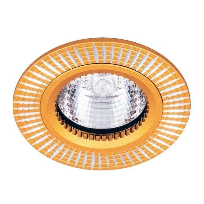 Встраиваемый светильник Escada Veneto 231035, цвет золотой - фото 1
