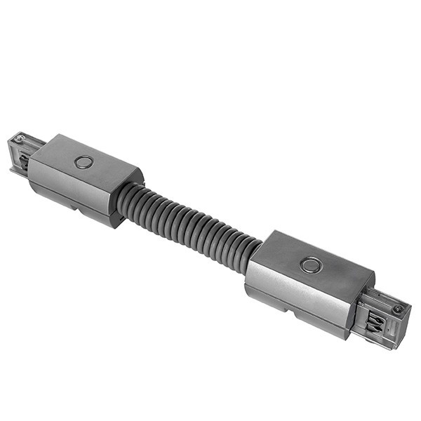 Трехфазный гибкий соединитель для шинопровода Barra Lightstar 504159, цвет серый - фото 1