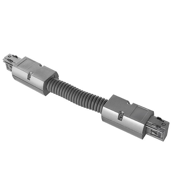 Трехфазный гибкий соединитель для шинопровода Barra Lightstar 504159, цвет серый - фото 2