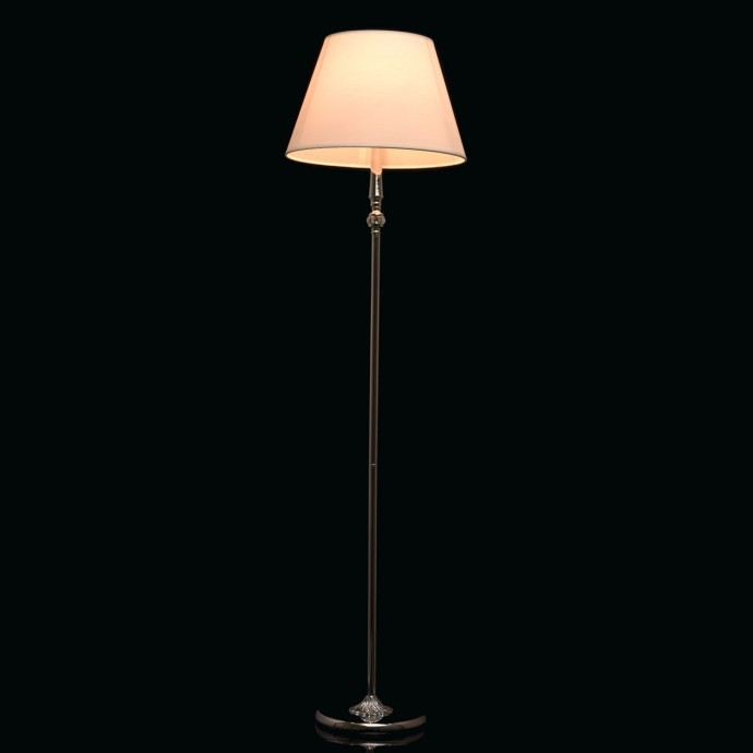 Торшер со светодиодной лампочкой E27, комплект от Lustrof. №96172-673960, цвет хром - фото 2
