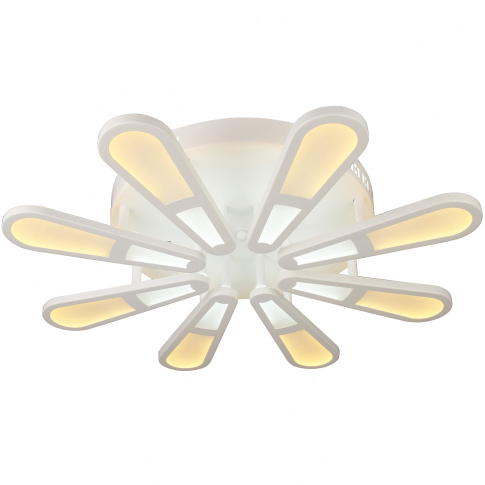 Потолочная светодиодная люстра с пультом д/у WINKRUS Y1220/8, цвет белый Y1220/8 - фото 1