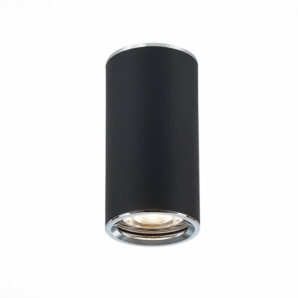 Накладной точечный светильник ST-Luce ST111.407.01, цвет матовый черный - фото 1