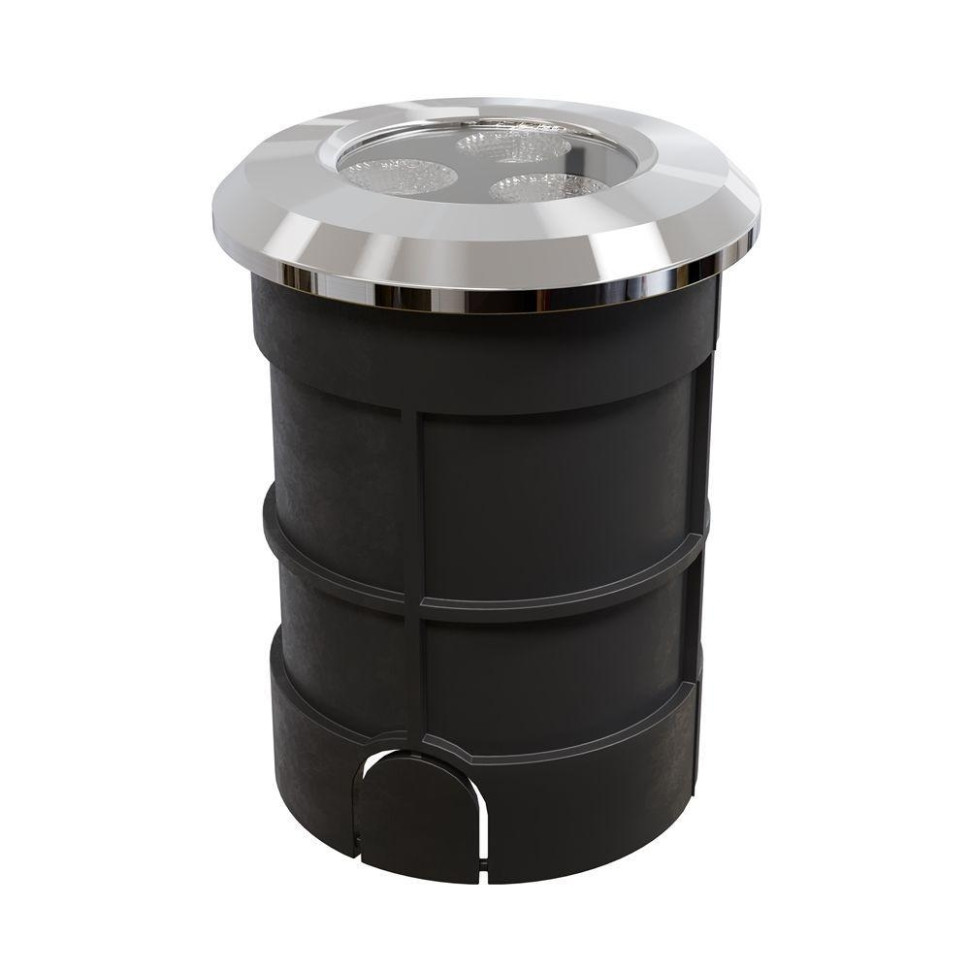 Ландшафтный светодиодный светильник Maytoni Flash O044DL-L3S3K, цвет черный