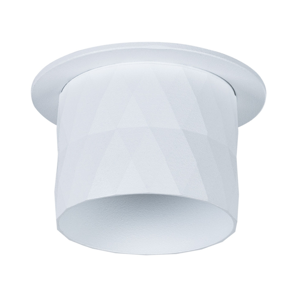 Светильник врезной точечный, в комплекте с Led Лампами GU10. Комплект от Lustrof №648665-702103, цвет белый
