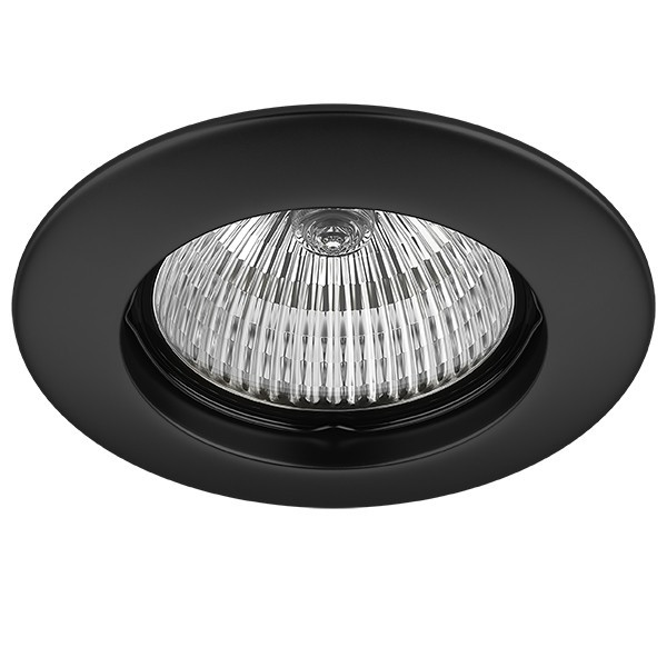 Встраиваемый светильник Teso fix Lightstar 11077, цвет черный - фото 1