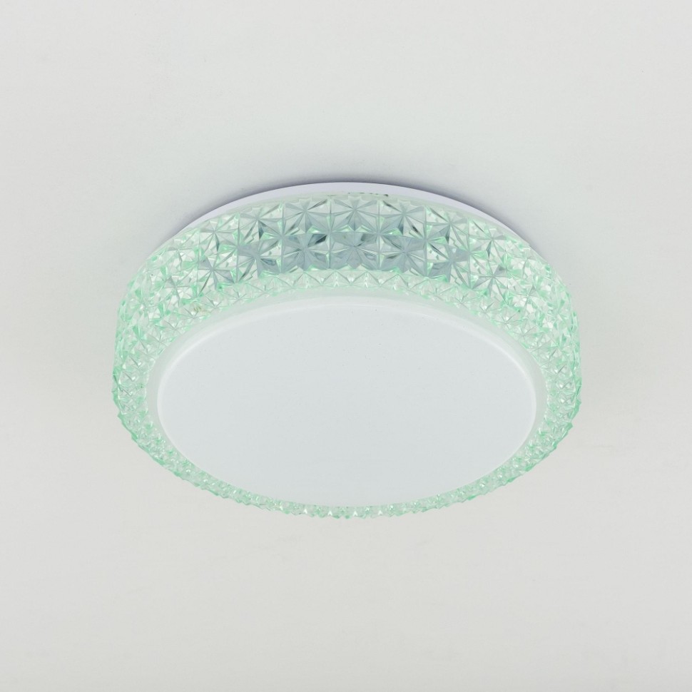 Потолочный светодиодный светильник с диммером Citilux Кристалино CL705013, цвет белый - фото 3