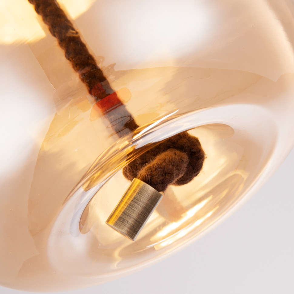 Подвесной светильник Arte Lamp Cody A7766SP-1AB, цвет античная бронза - фото 3