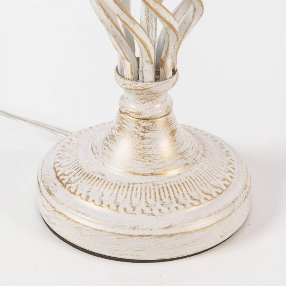 Настольная лампа с абажуром Citilux Базель CL407805, цвет белый с золотом - фото 3