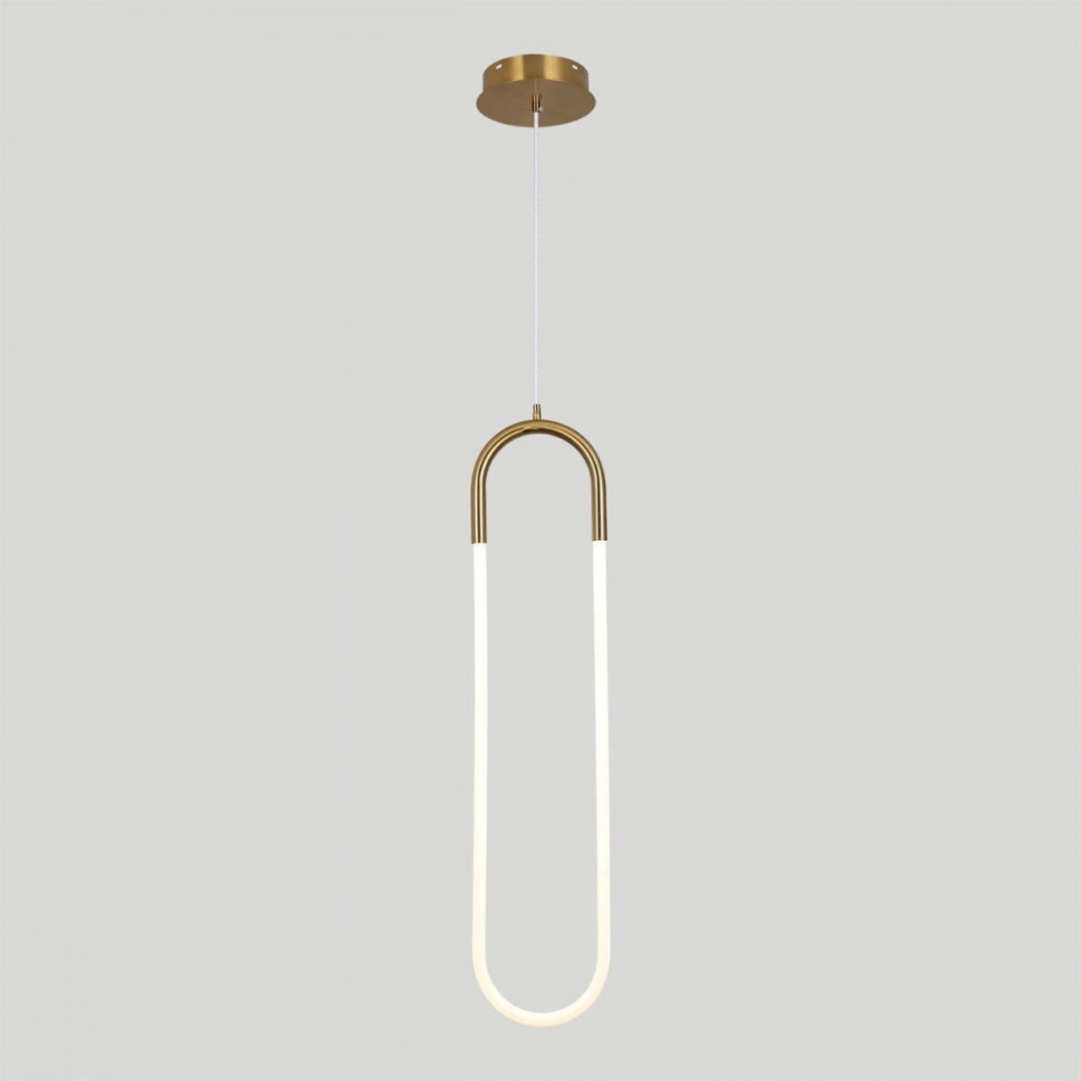Подвесной светодиодный светильник Lussole Loft Colbert LSP-8692, цвет матовое золото - фото 1
