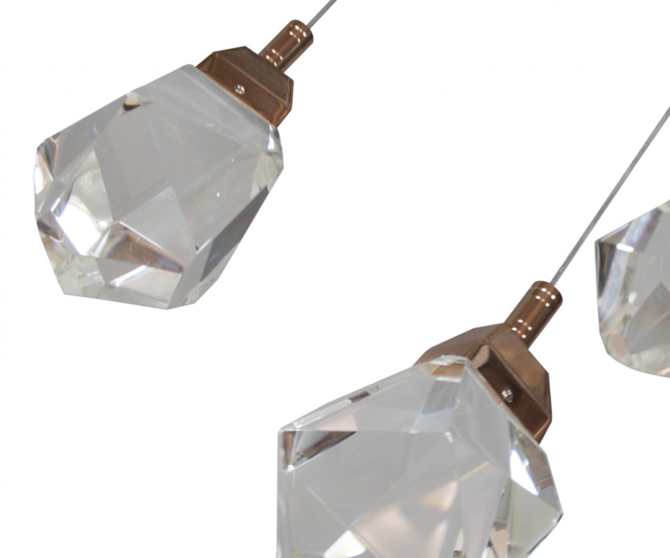 Подвесной светодиодный светильник Kink Light Джела 07863-5A,33 (20296), цвет золото - фото 2