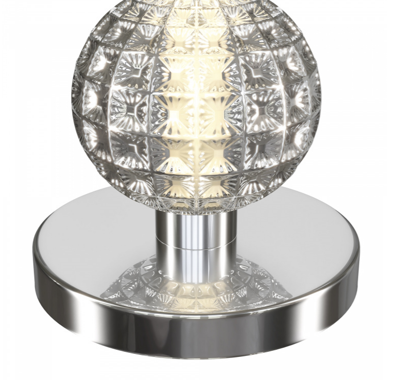 Настольная светодиодная лампа Maytoni Modern Collar MOD301TL-L18CH3K, цвет хром - фото 2