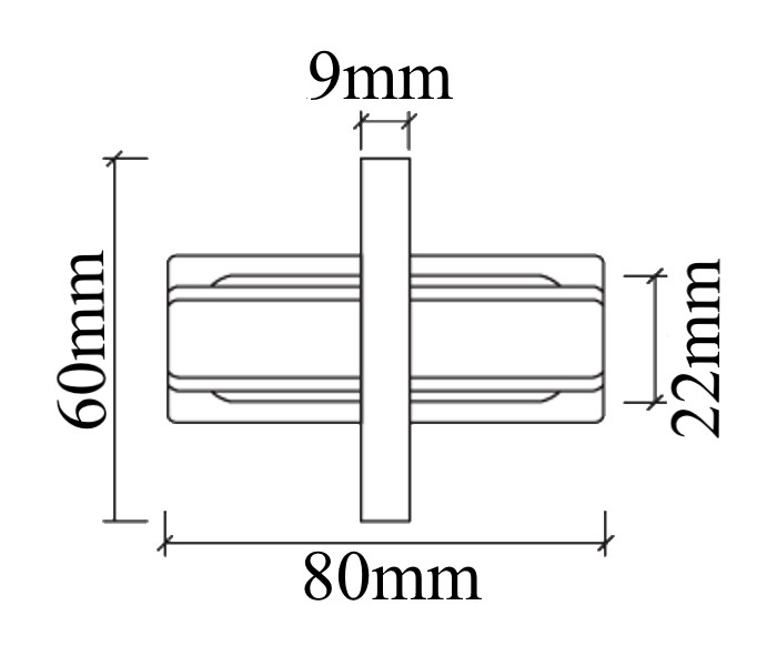 Соединитель прямой для однофазного шинопровода CLT 0.2211 Crystal Lux CLT 0.2211 01 BL, цвет черный - фото 2
